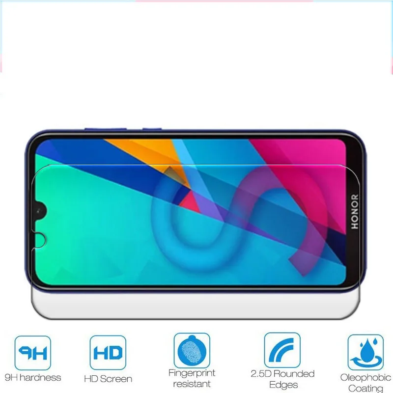 Закаленное стекло для huawei honor 8 s, Защитное стекло для honor 8 s huwei honor 8 s honor 8 s honer, Защитная пленка для экрана, защитная пленка