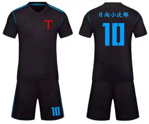 code a Дети и Мужчины Camisetas капитан Цубаса Атон футбольные майки, Оливер атом Япония Maillots mark lenders Hyuga - Цвет: code a