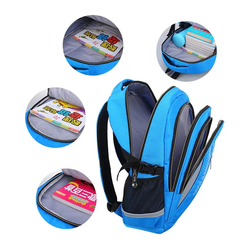 2018 Новый Школьные ранцы для Обувь мальчиков основной Средняя школа милый рюкзак