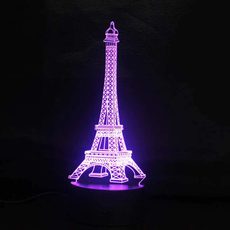 Светодиодная RGB лампа с сенсорным управлением цветной светильник иллюзионные