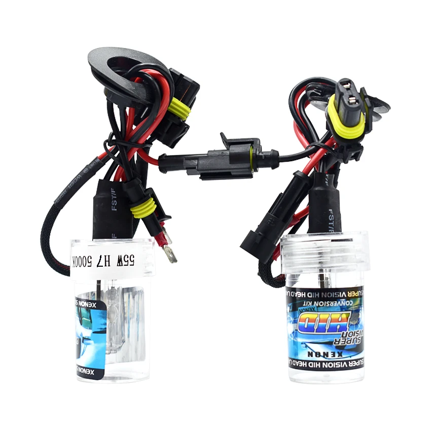 2 шт. 55 Вт 6000K HID D2S H1 H3 H4 H7 H8 H11 9005 Сменные лампы Комплект для преобразования света