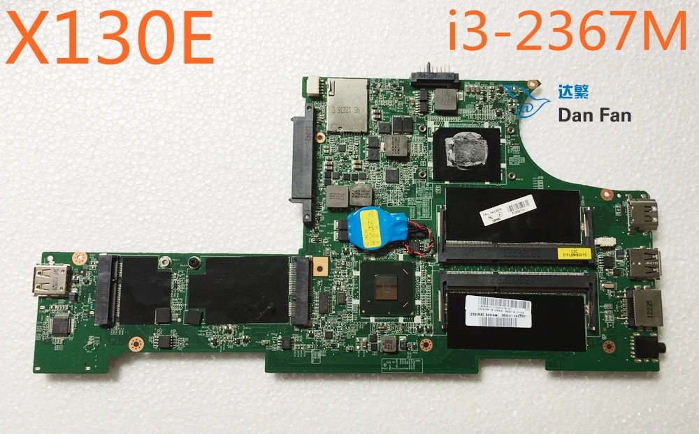 04W3574 для Thinkpad X130E i3 2367M Материнская плата ноутбука DA0FL8MB8C0 материнская 100%