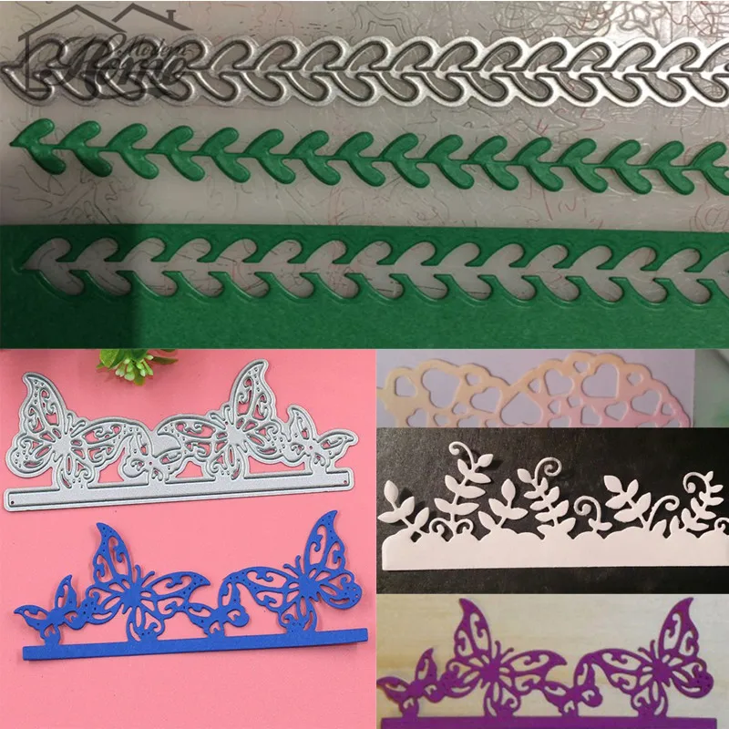 Кружевная рамка Скрапбукинг металлические Вырубные штампы тиснение трафареты DIY