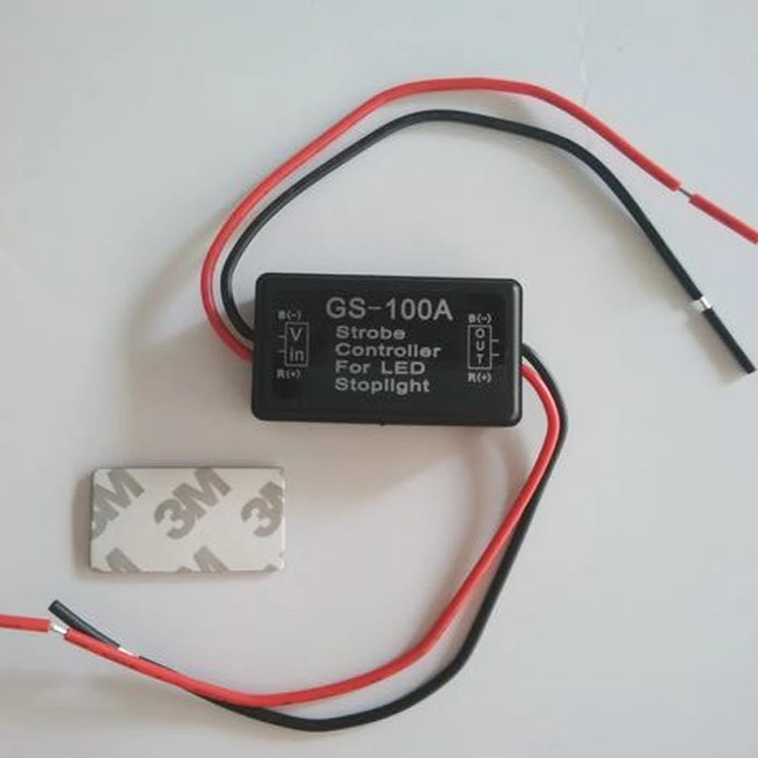 Tonewan GS-100A 12-24в контроллер вспышки мигалка для светодиодный мигающий задний стоп-сигнал лампы автомобильные аксессуары