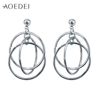 aoedej drop earrings kpop boys jewelry accesorios 2 pcs korean earrings gifts jewellery piercing dangle earrings women men