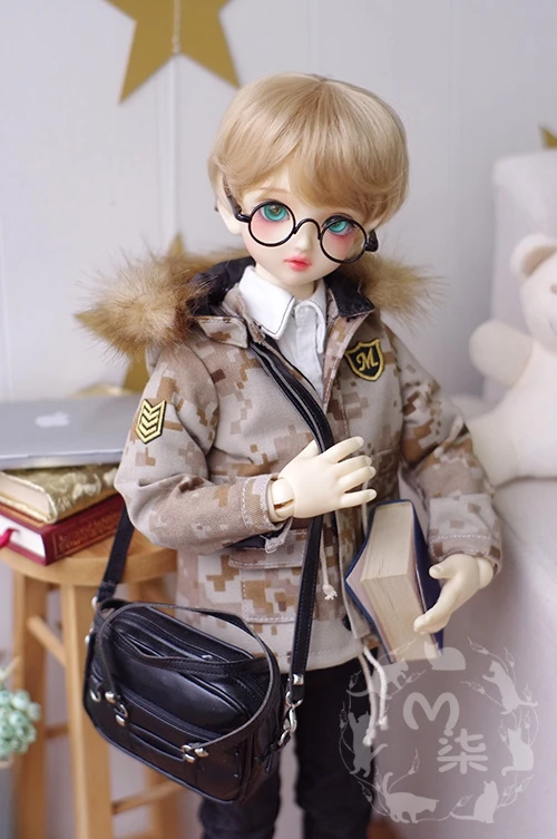 Miucat-BJD куклы камуфляж Толстовка Зимняя куртка для 1/6 yosd и 1/4msd 3 цвета