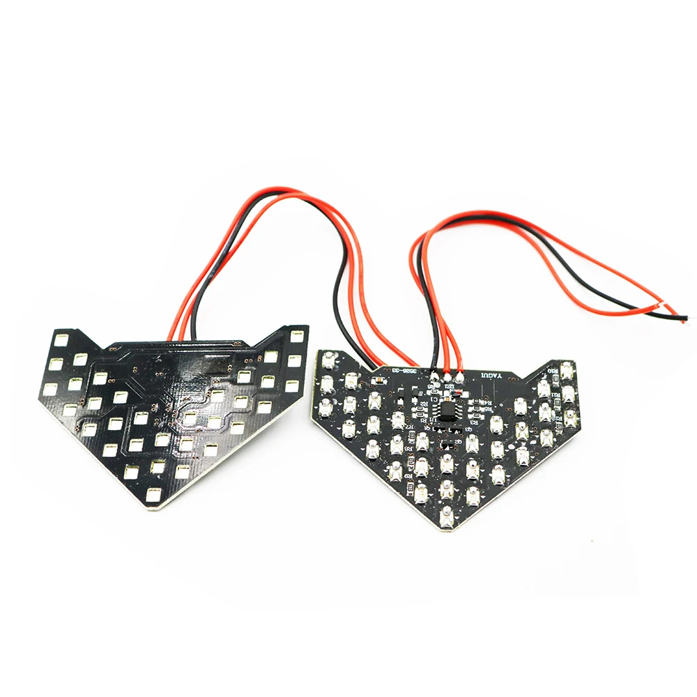 Yushuangyi 2 шт./лот! 33 SMD последовательный светодиодный индикатор освещения со