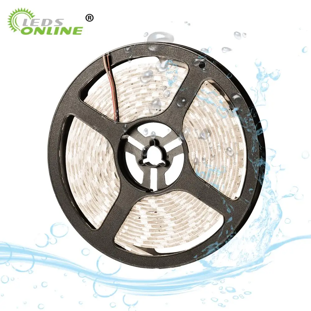 

Светодиодная лента 5050 RGB и одноцветная, 5 м, 12 В постоянного тока, 60 светодиодов/м, водонепроницаемая гибкая автомобильная лента, энергосбере...