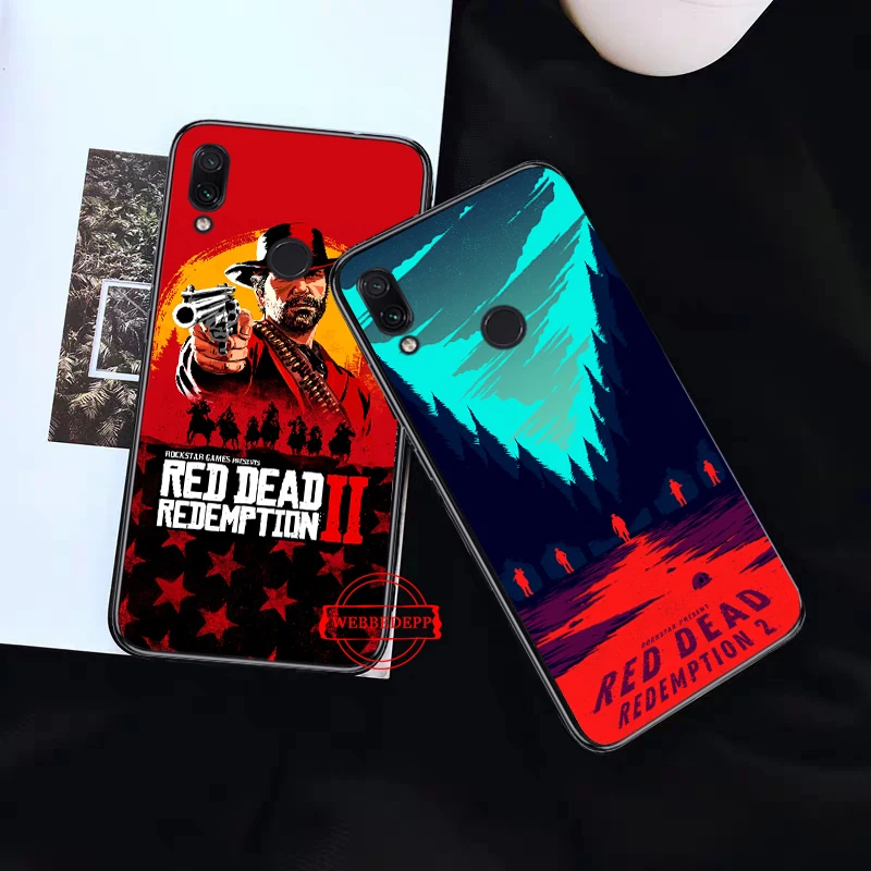 

WEBBEDEPP game Red Dead Redemption 2 Silicone Case for Xiaomi Redmi 4A 4X 5A 5 Plus S2 6 6A Note 4 7 Pro Prime Go