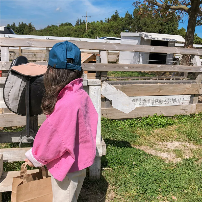 2019 г. Осень Новое поступление корейский стиль хлопковая однотонная Короткая