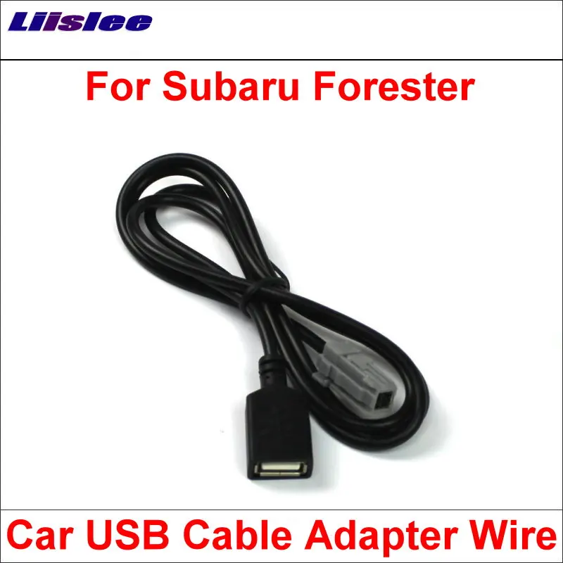 Для Subaru Forester оригинальные вилки к USB адаптеру Conector Автомобильное CD радио аудио