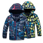 Демисезонная флисовая детская верхняя одежда 2021, теплая спортивная детская одежда, водонепроницаемая ветрозащитная куртка для мальчиков, 2 цвета