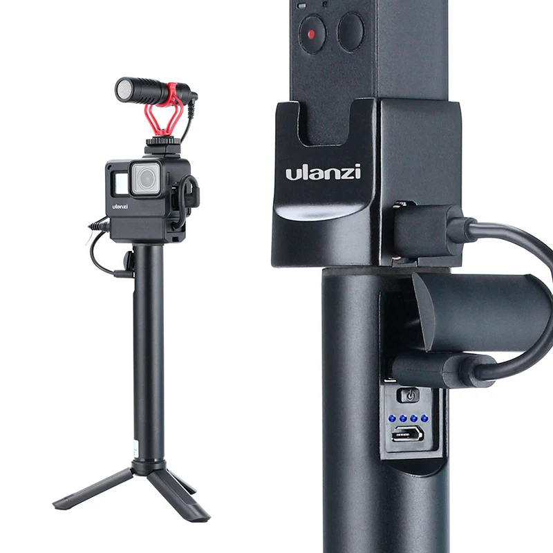 Ulanzi BG 2 6800 мАч блок питания ручка для камеры Gopro 7 6 5 Osmo Action Pocket универсальный