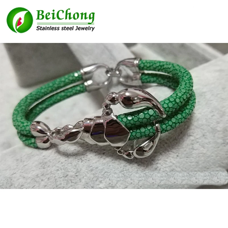 10 шт. подлинный Браслет Stingray черные и синие высокие часы аксессуары роскошный