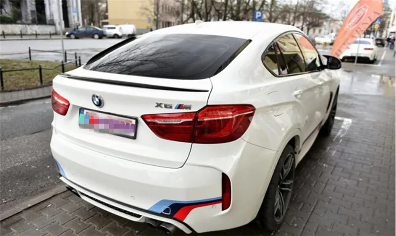 Спойлер из углеродного волокна для BMW X6 F16 F86 X6M 2015 2019 высококачественные спойлеры