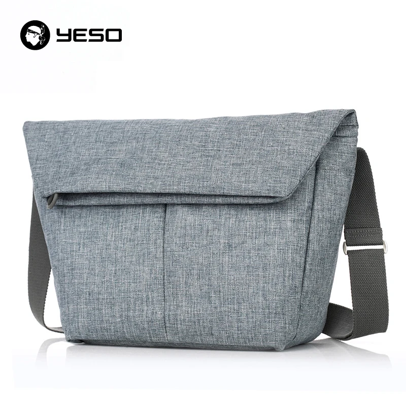 YESO новые плоская сумка мессенджер 11 12 дюймов Оксфорд непромокаемые деловые