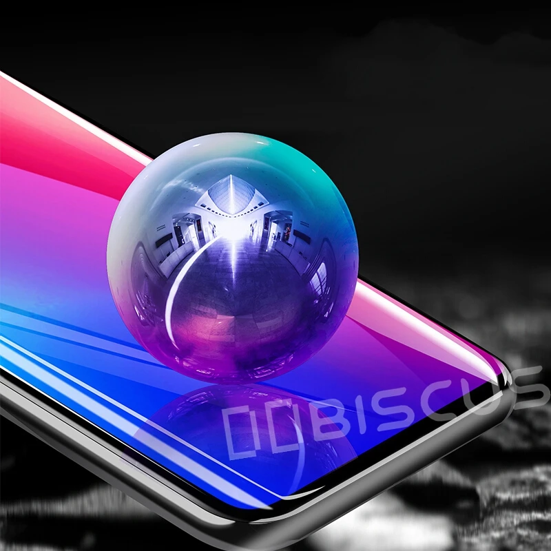 Защитное стекло 5D и 9D закаленное с полным покрытием для Huawei Honor 8C защитная пленка