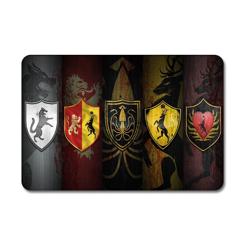 Семейный значок портрет Игра престолов песня Льда и Огня резиновый стол коврик