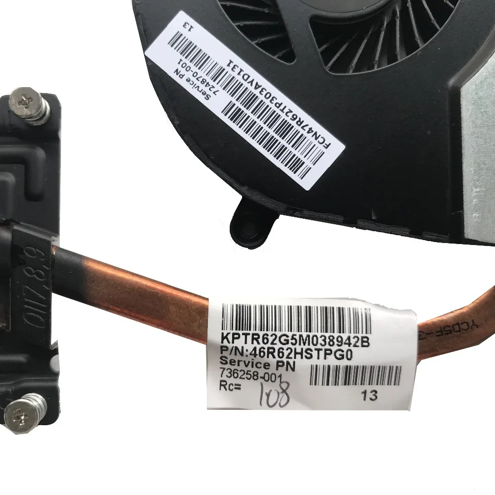 Оригинальные охладители для ноутбуков HP 15 E 17 радиатор вентилятор радиатора 736258
