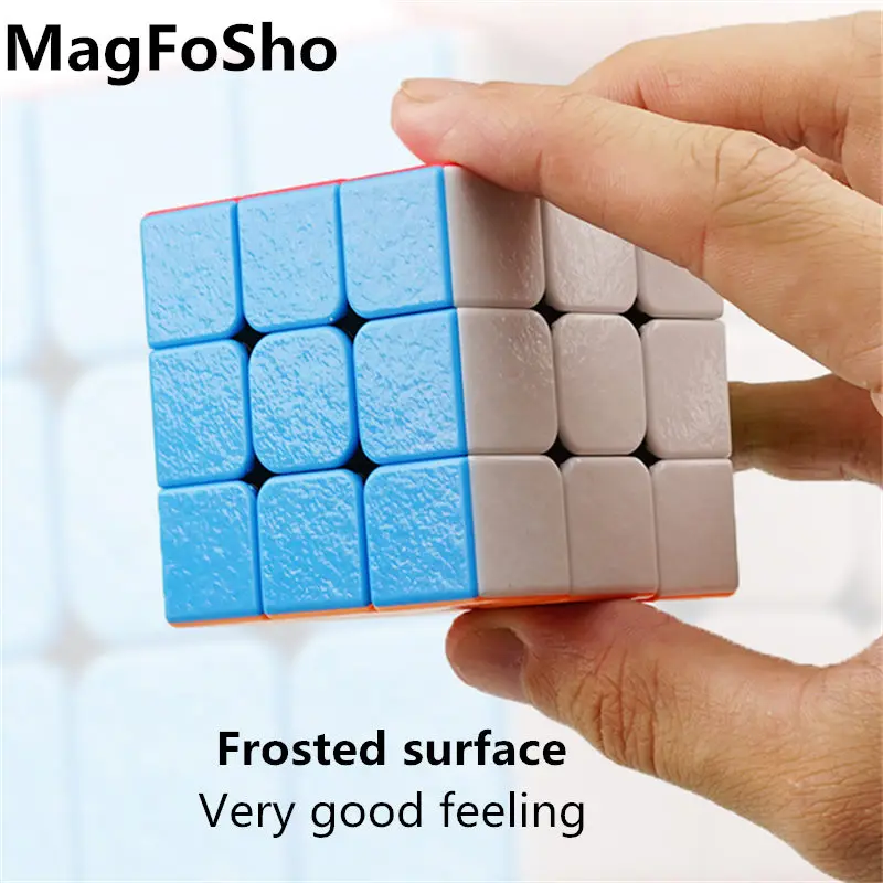 Shengshou 3x3x3 магические кубики драгоценный камень липкая матовая поверхность