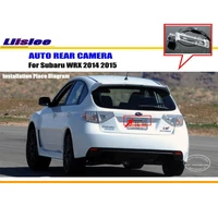 car rear camera for subaru wrx 2014 2015 back parking hd ccd night vision rca ntst pal reverse hole accessories cam