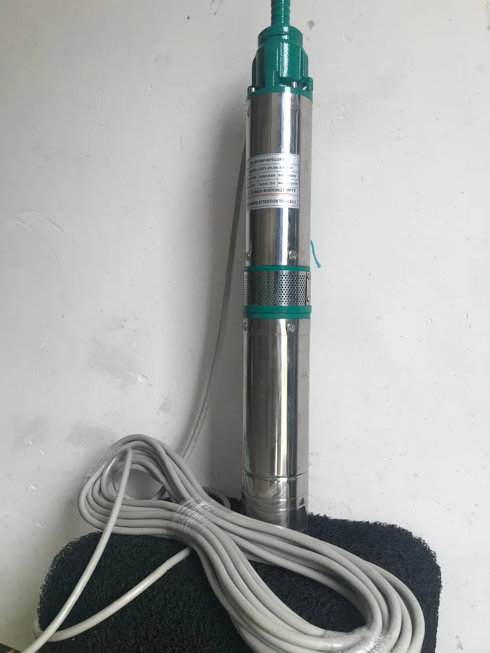 24 V водяной насос высокого качества 500 W солнечной энергии центрифуга высокого давления Насосы применяются к дому/сельскому хозяйству 24 V/600 W
