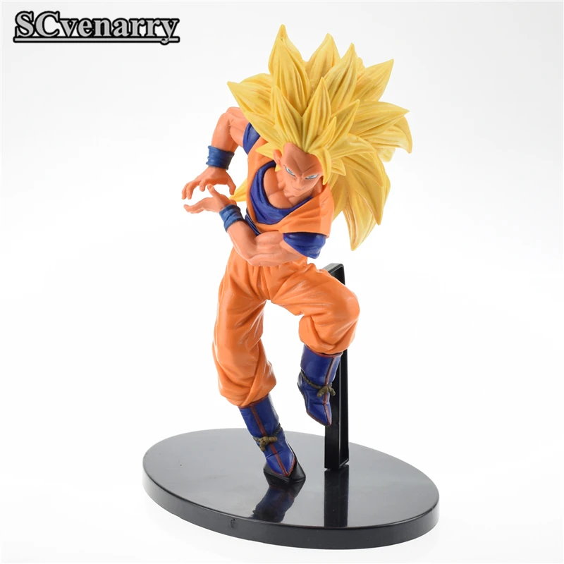 new Dragon Ball z Son Goku Super Saiyan 3 Boxed No. 52 PVC Action Figure Model Toys Christmas Gift 20cm | Игрушки и хобби