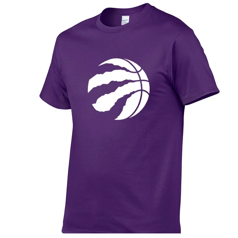 purple-White Стиль Toronto Leonard свитер Raptors мужская футболка Летняя Повседневная футболка мужская футболка забавная футболка camisetas hombre - Color: purple-White