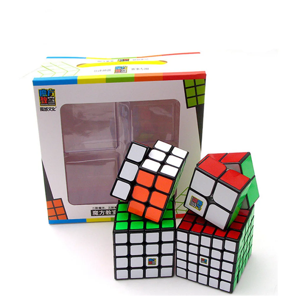 MOYU 2x2 3x3 4x4 5x5 набор Кубик Рубика для профессионалов безопасный ABS соревнование