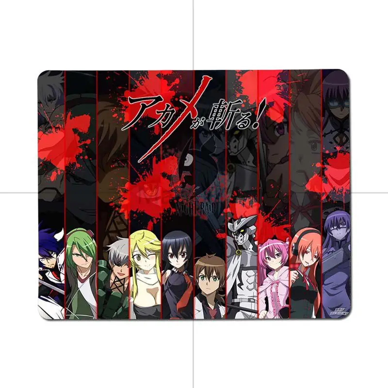 MaiYaCa горячая Распродажа Akame Ga kill Аниме Коврик для мыши геймер игровые коврики