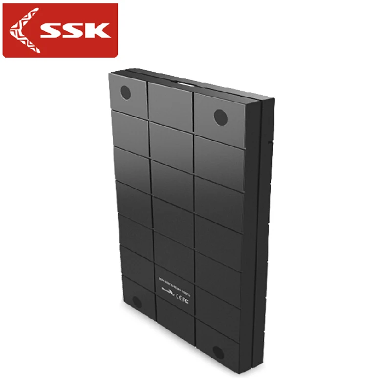 Ssk дизайн Sata usb3.0 жесткий диск 2,5 HDD/SSD Внешний чехол/корпус коробка поддержка 9,5 мм/7 мм для ноутбука Настольный Mac