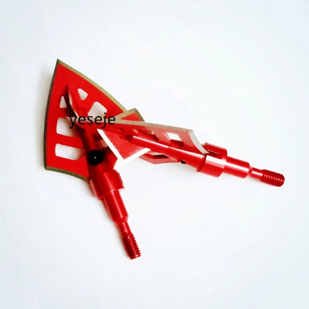Композитный с бантом голову новый горяч продавец 3 шт. Broadheads 125 зерно охота
