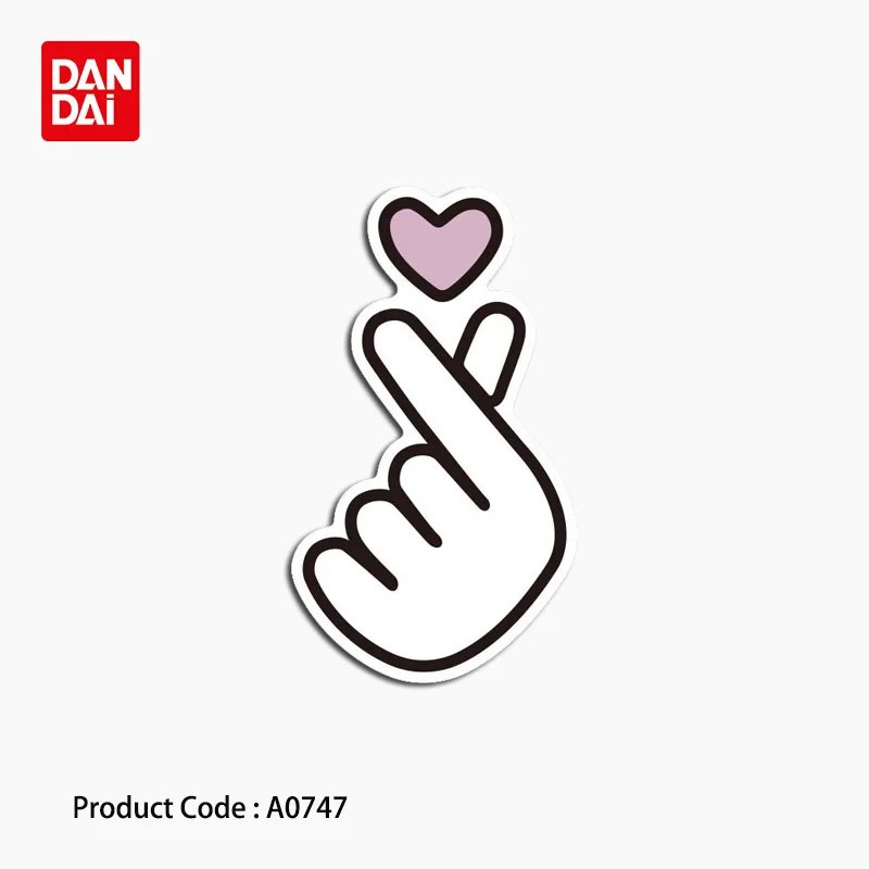 Стрелка Сердце милый мультфильм Двойное сердце узор Водонепроницаемый Стикеры