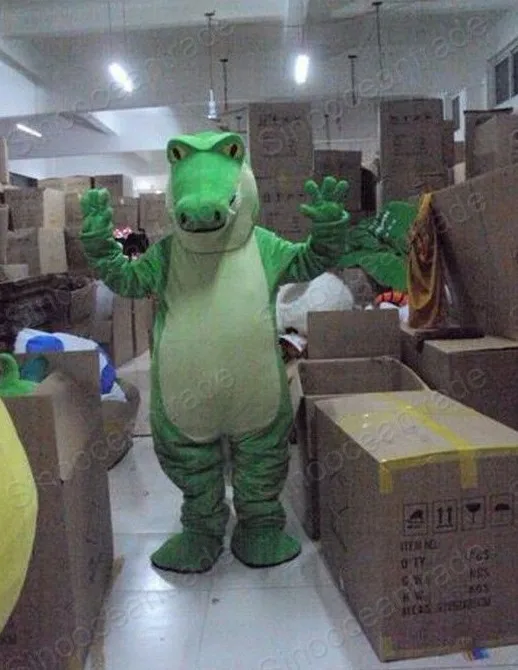 Crocodile Mascot Costume Cartoon Character Costumes mascot costume Fancy Dress Party Suit | Тематическая одежда и униформа
