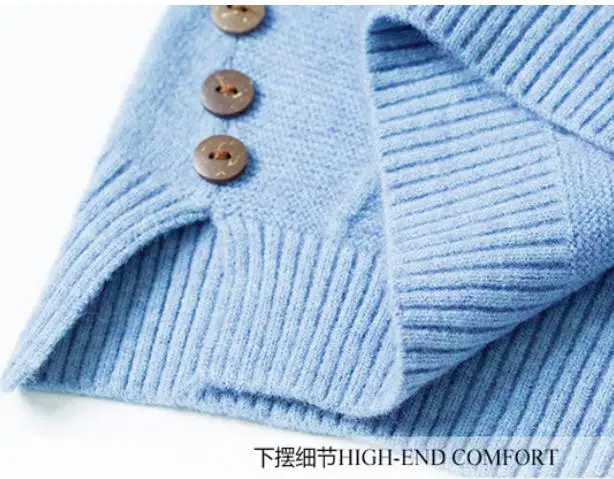 Cashmere Cotton Blend Half Turtleneck Pullover Sweater Women 2021 Autumn Winter Jumper Clothes Pull Femme Hiver Knitted | Женская одежда