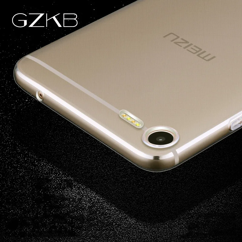 For Meizu E2 Case GZKB Original M2e Cover Transparent Ultra Thin Silicon Soft Tpu Back |