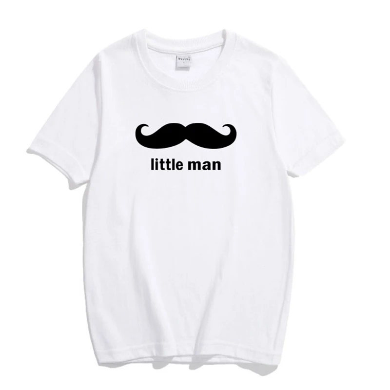 Family T Shirt Matching Clothes Father Son Summer Parent-child Outfits Fashion Big Man Little Daddy | Мать и ребенок