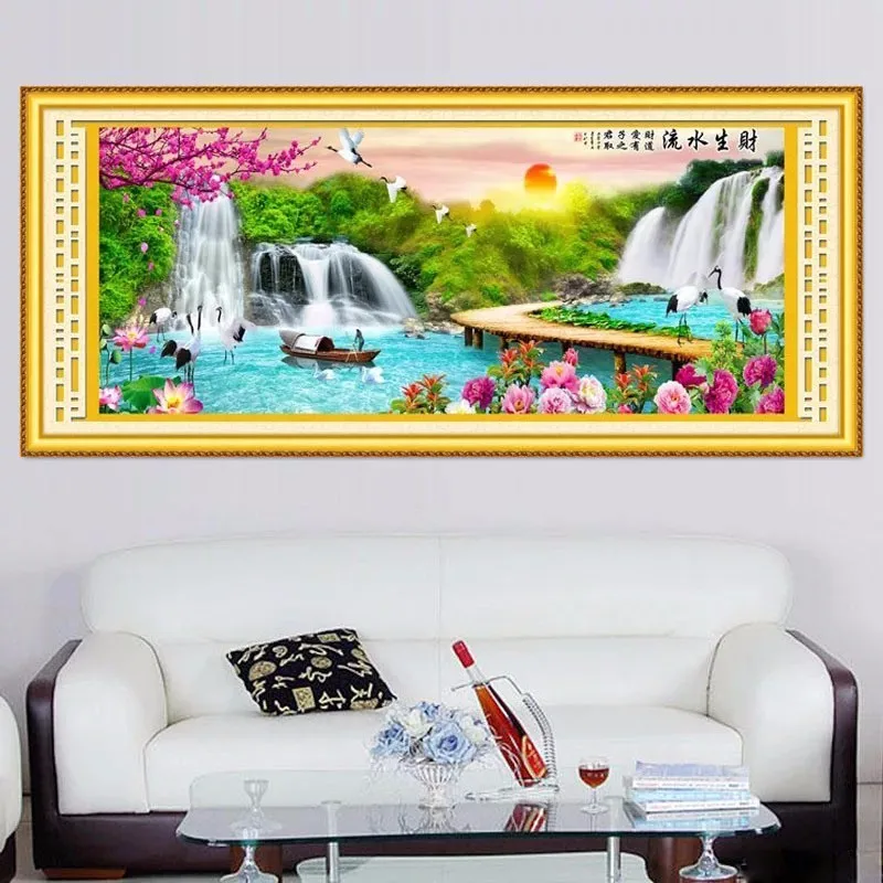 Наборы крестиков с принтом аида для гостиной сценическая рукоделие Bricolage вышивка