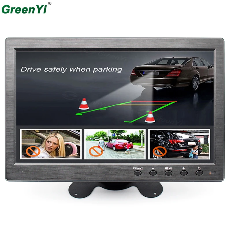 TFT LCD 1024*600 1080P10.1 дюймов Автомобильный FM Mp4 MP5 видео плеер Авто парковочный монитор с