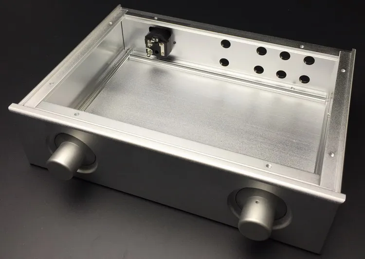 Внешний алюминиевый усилитель шасси для самостоятельной сборки