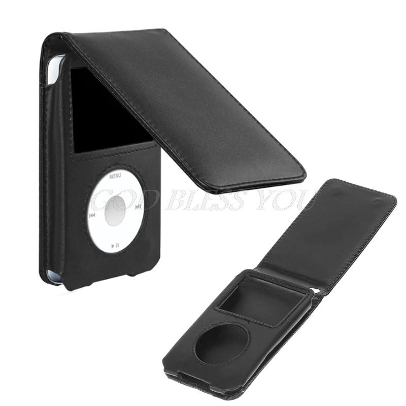 Кожаный чехол для Apple iPod Classic 80/120/160 Гб со съемным зажимом Прямая
