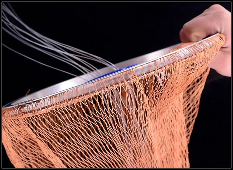 Сеть рыболовная Finefish в американском стиле мелкая сетка для рыбалки занятий