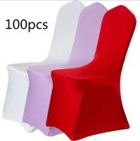 100pcsset hot sell banquet convention hotel textile supplies chair mat cover wedding meeting decor white chairs cloth covers