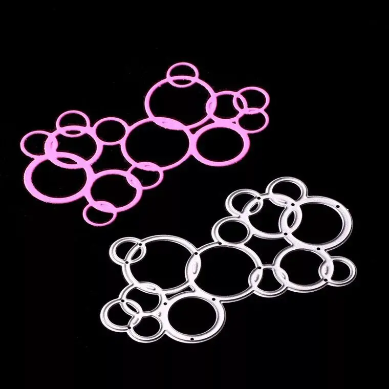 

Bubble Metal Cutting Dies Stencils for DIY Scrapbooking Stamp/photo album Decorative Embossing DIY Paper Cards