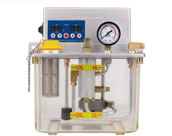 

Miran 3 Liters MR-2232-300TAB CNC Electric Lubrication Pump Automatic Lubricating Oil Pump With Buzzer Alarm Lubricant Pump