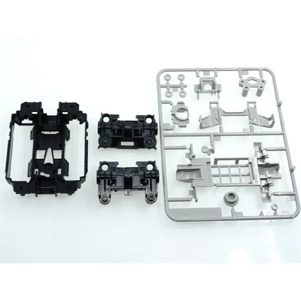 Оригинальная tamiya CNC MS MSL шасси 95235 95234 95246 Розовый Серебряный Фиолетовый с зеленым оранжевым красным для tamiya мини 4wd гоночных автомобилей