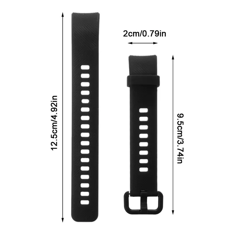 1 шт. силиконовый ремешок для наручных часов Huawei Honor Band 4 Смарт часы стандартной