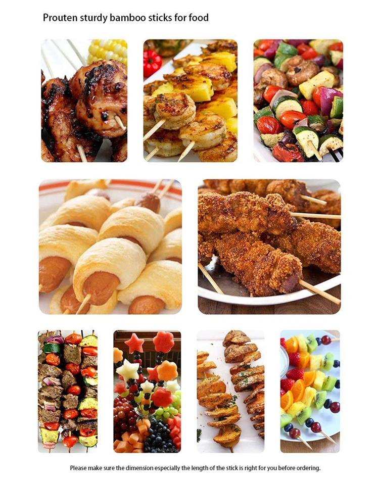 90 шт. бамбуковые коврики для барбекю, гриля, мяса, фруктов и овощей, шампуры для гриля, деревянные палочки, инструменты для барбекю, одноразовые принадлежности для барбекю