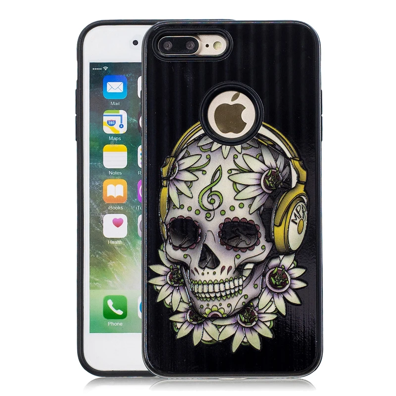 Dream Catcher 3D Relief Painted 2 in 1 TPU+PC Cell Phone Case Cover Shell Coque Funda for iPhone 5 5S SE 6 6S 7 7G 8 8G Plus X |