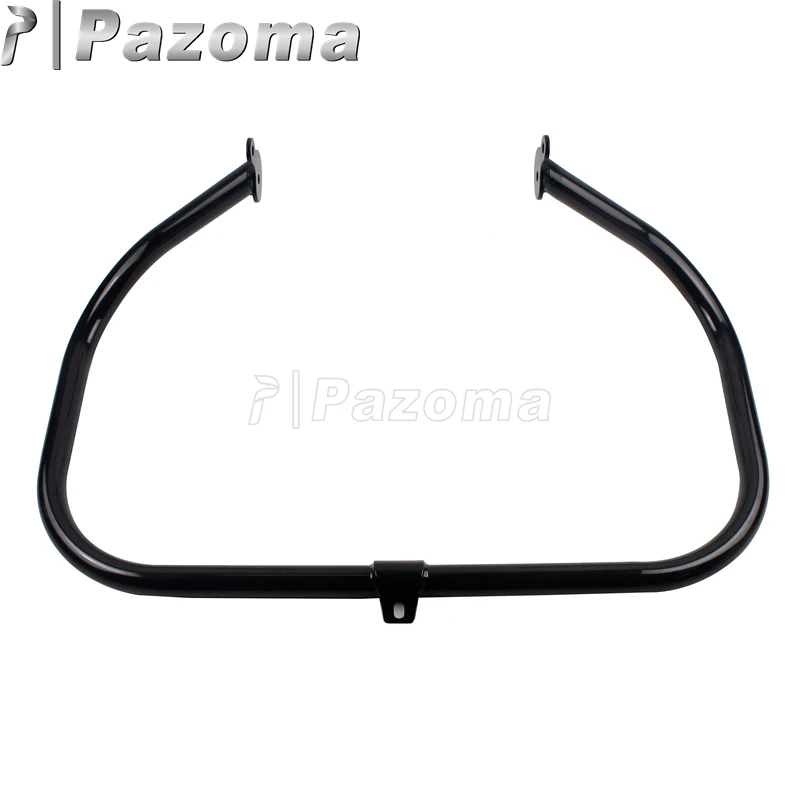 Черный Мотоцикл Защита двигателя шоссе Крушение Бар для Harley Touring Road King Street Electra Glide FLHT FLHR FLHX Trike велосипеды